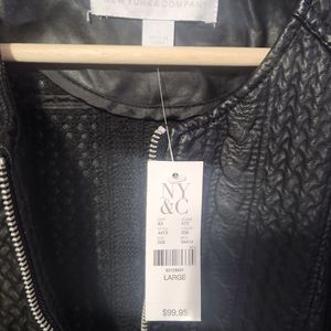 New York & Co Faux Leather Jacket